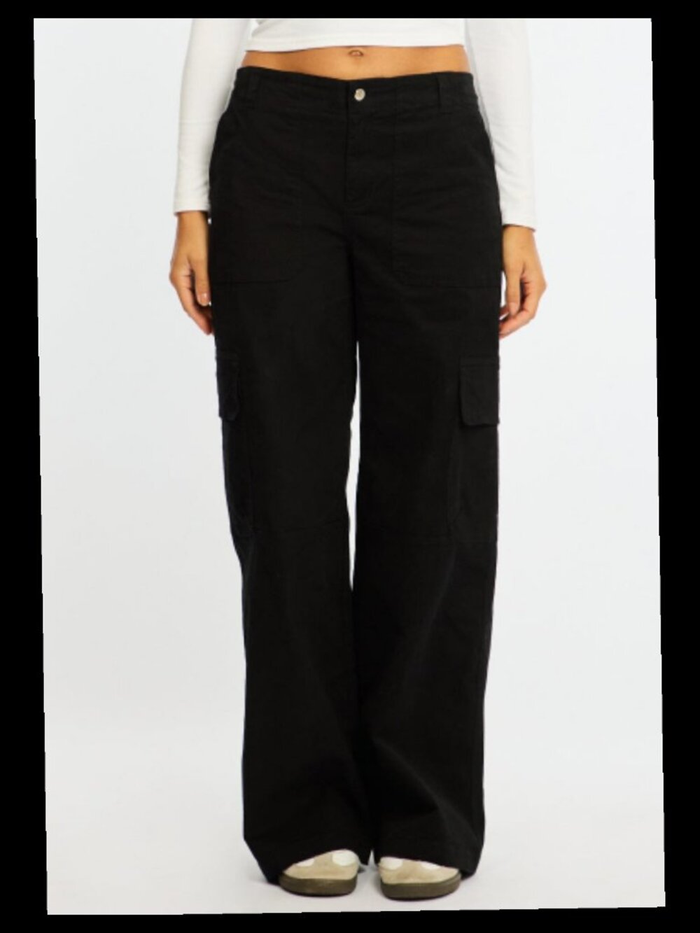 GITANO Y2K BLUE CARGO PANTS